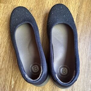 B zees blue flats